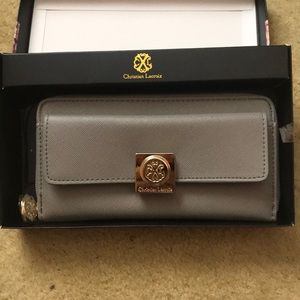 Grey Wallet by Christian Lacroix